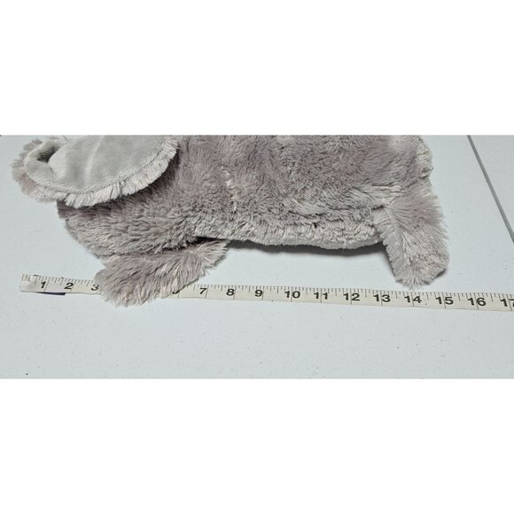 Aurora Elephant 15 inch Plush Gray Floppy Stuffed Animal Toy - Picture 7 of 8